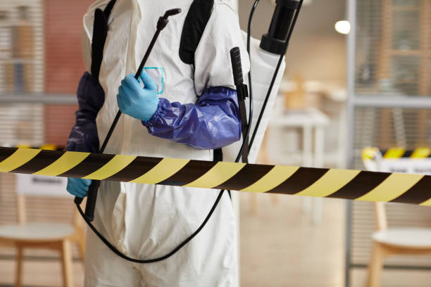 Professional Infectious Disease Decontamination technician working in Wareham, MA